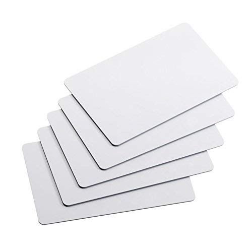 Plain white High quality PVC Cards