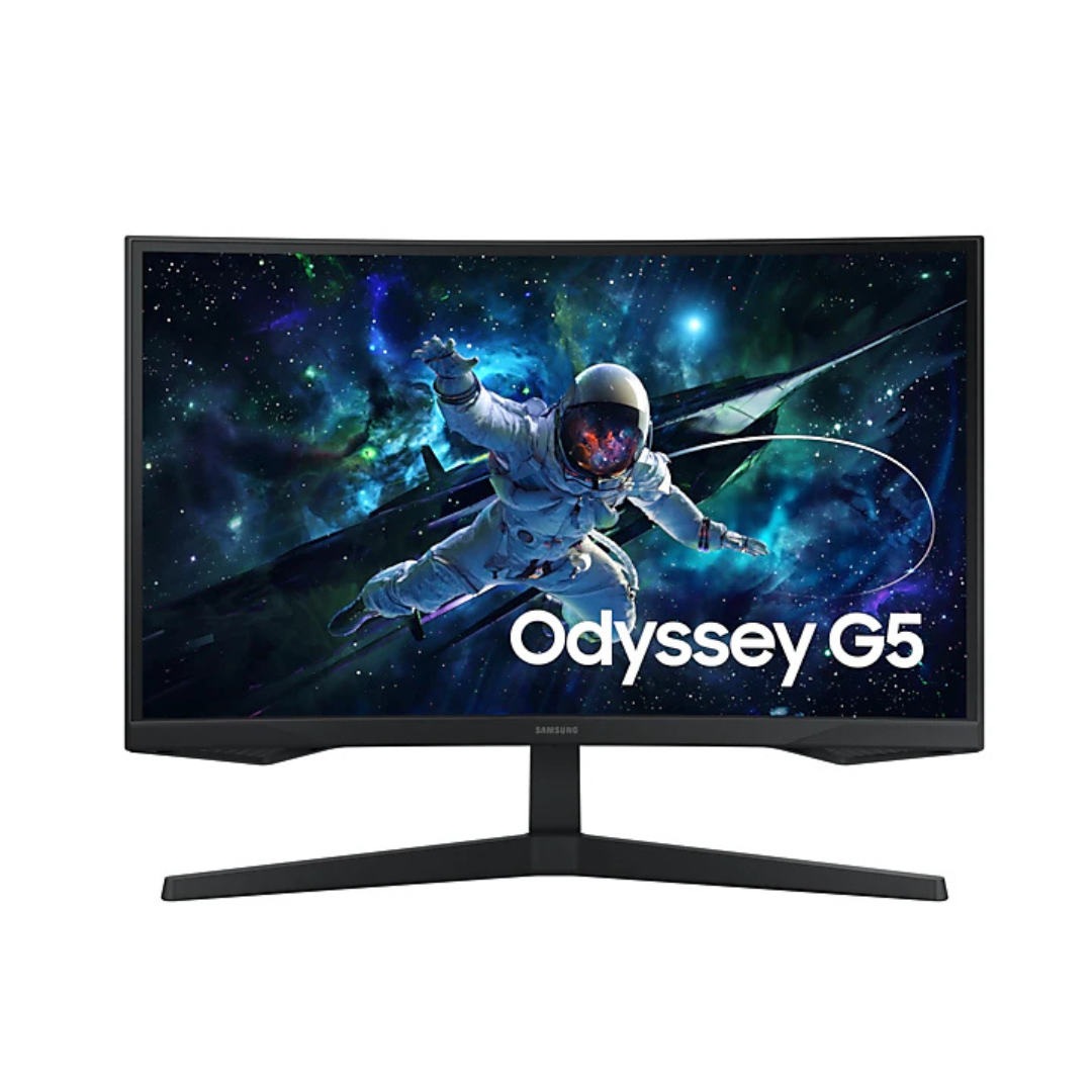 Samsung 27″ Odyssey G5 G55C QHD 165Hz Curved Gaming Monitor – LS27CG552EMXUE