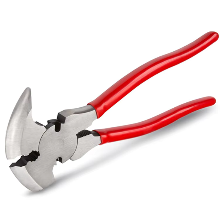TEKTON 34541 10-1/2-Inch Fencing Pliers – Multi-Function Tool for Fence Installation and Repair
