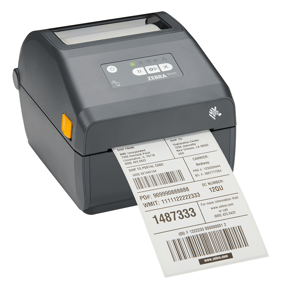 Zebra ZD421T Thermal Transfer Printer (ZD4A042-30EM00EZ)